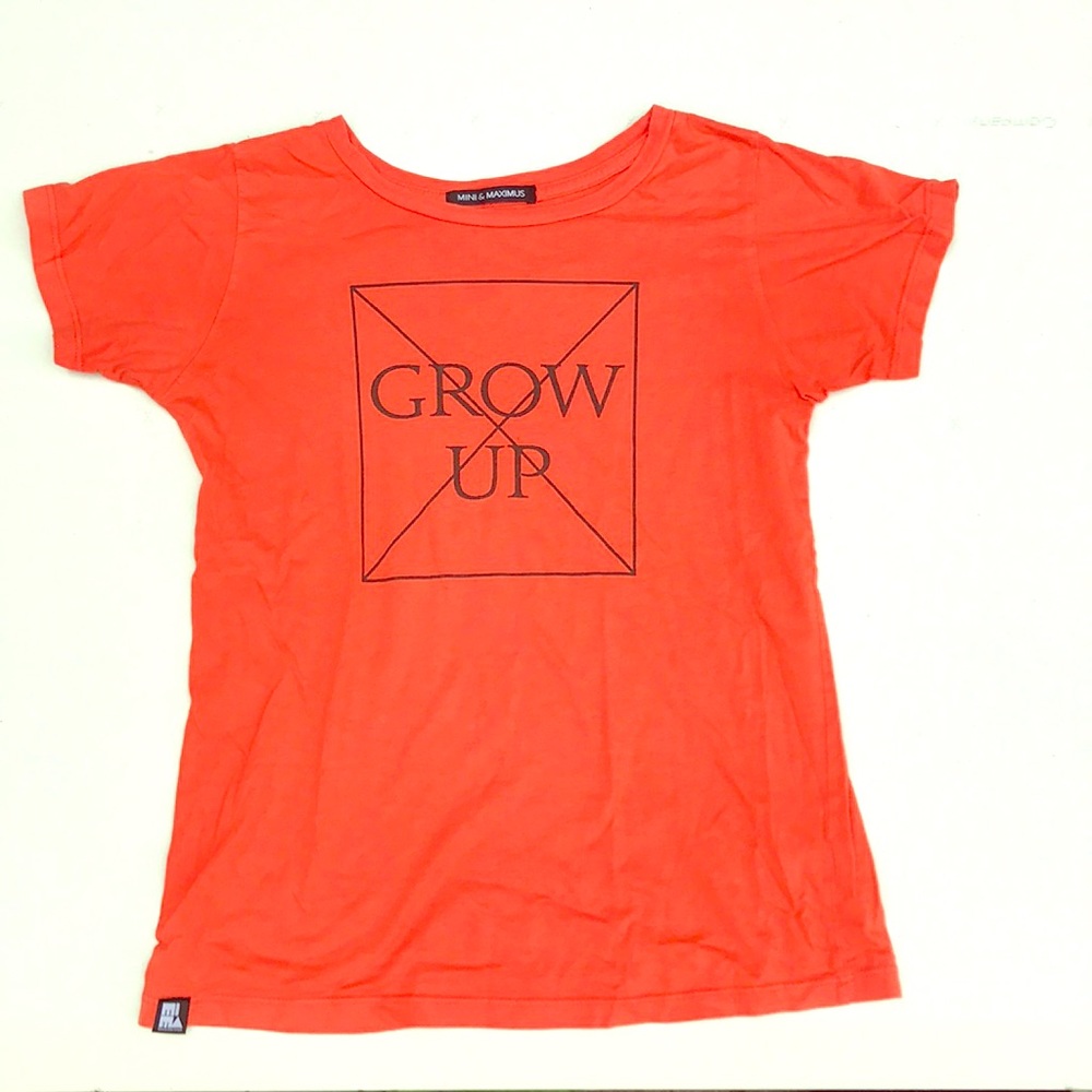 Orange/red T-Shirt by mini and Maximus-EUC